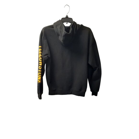 YellowStone Dutton Ranch Est. 1886 Pullover Hoodie Mens Medium Black Yellow - Picture 2 of 8